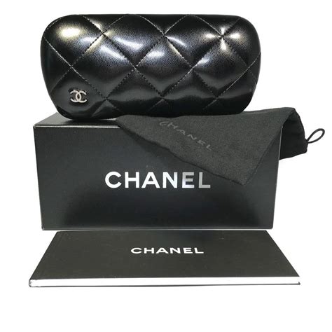 chanel glasscase black|CHANEL Black Glasses Eyeglass Cases & Storage for sale .